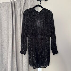 LPA Black Dress with detailing